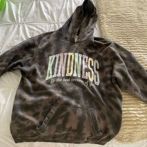 Charli D’Amelio hollister kindness tie dye hoodie
